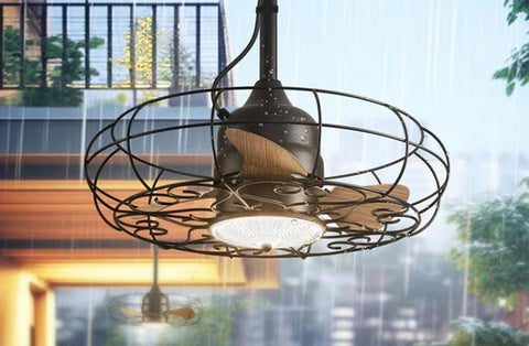 What kind of ceiling fan pushes the most air?