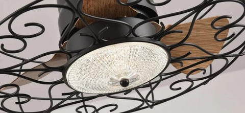 Do caged ceiling fans work?