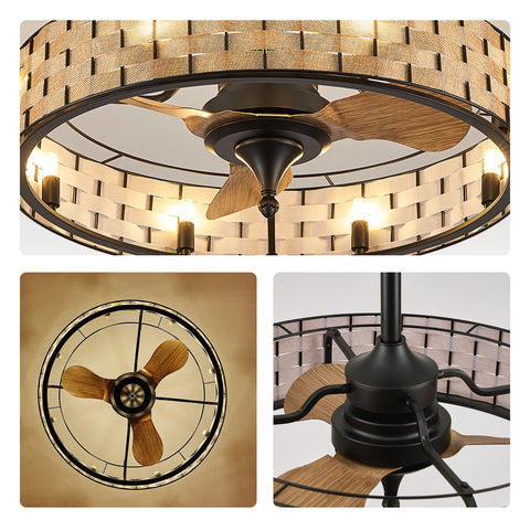 bedroom ceiling fan with lights