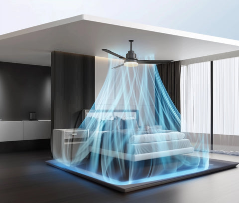 Are 3 or 5 blade ceiling fans better?