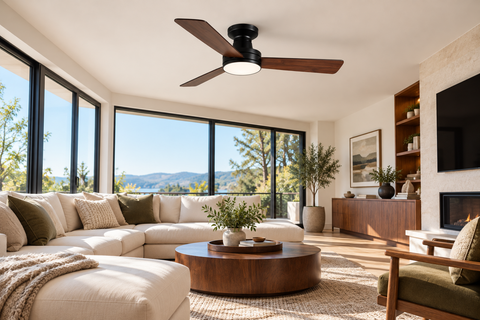 How to Choose the Right Ceiling Fan for Your Home: Blade Count, Size, and Features Explained