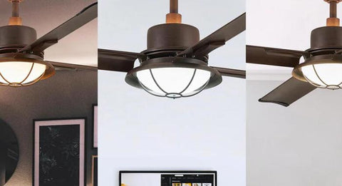 How many blades are best for a ceiling fan?