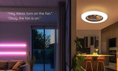 Kitchen Ceiling Fan with Lights