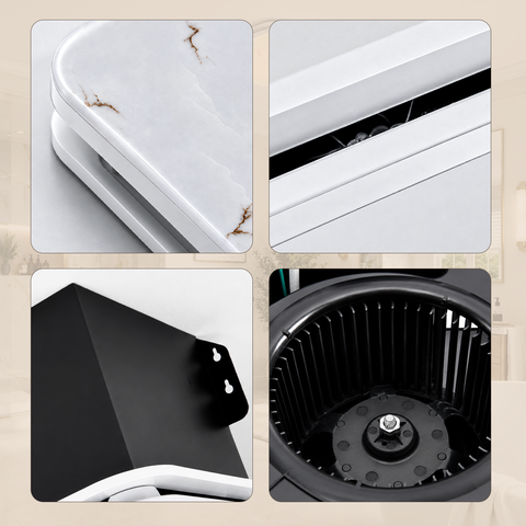 Orison Bathroom Exhaust Fan with Light, 110 CFM 1.0 Sone, 1500LM 3CCT LED Light, Remote/APP Control