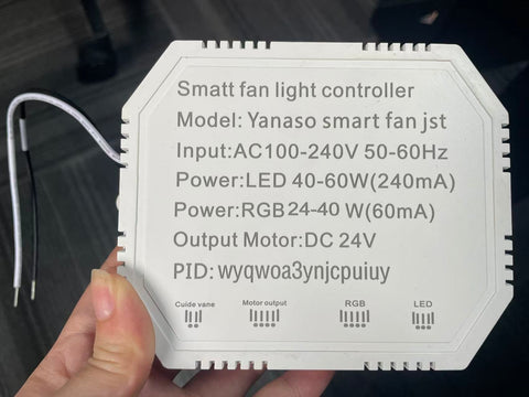 Orison Ceiling Fan Controller For RGB & Alexa (TY8029)