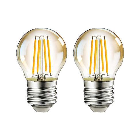 Orison G45 E26 LED Light Bulbs-Pack of 2