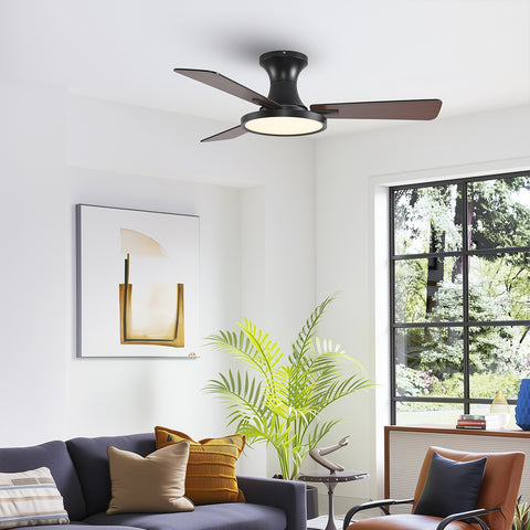 42" Orison Ceiling Fan with Lights, Reversible and Dimmable, Remote/APP Control