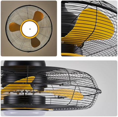 21" Orison Outdoor Gazebo Fan with Lights, Wet Rated Hanging Fan for Patio